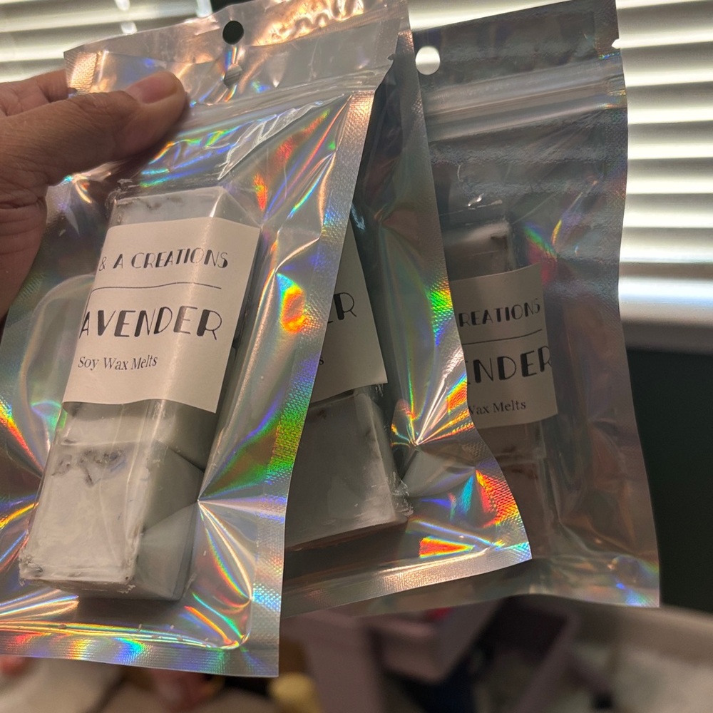 Soy wax melts Lavender 3pcs